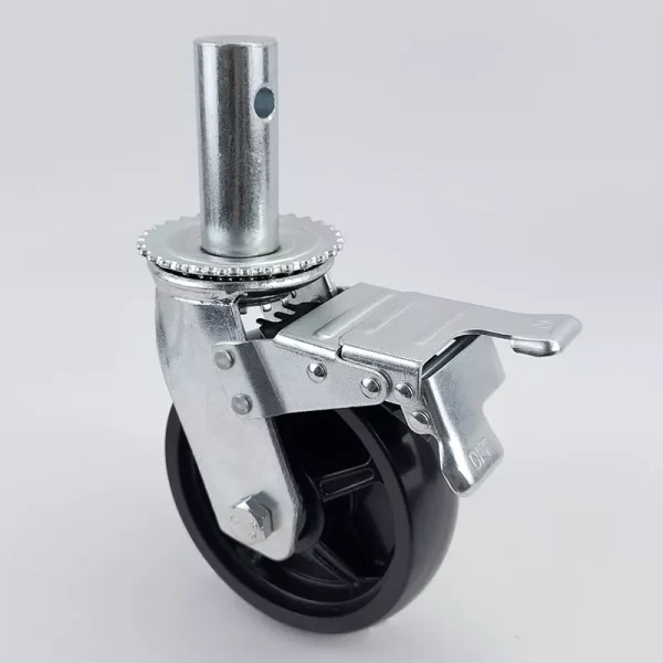 Heavy duty slip surface black copolymerization caster wheel (PP) - Image 3