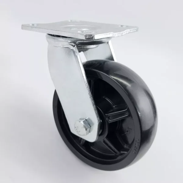 Heavy duty slip surface black copolymerization caster wheel (PP) - Image 4